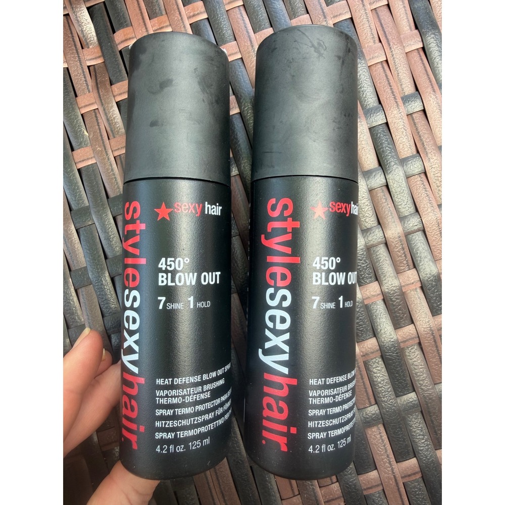 Sexy Hair Style Sexy Hair 450 Blow Out Heat‎ Defense Spray 4.2oz Set of 2